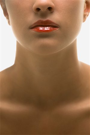 Portrait of Woman's Lips Stock Photo - Rights-Managed, Code: 700-02010506