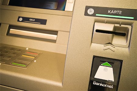 ranura - Bank Machine Salzburg, Salzburg Land, Austria Foto de stock - Con derechos protegidos, Código: 700-02010650