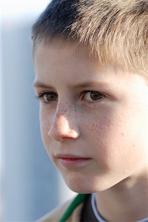 Portrait of Boy Foto de stock - Con derechos protegidos, Código: 700-02038289