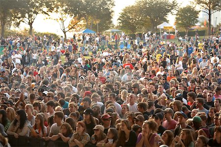 Crowd at Outdoor Concert, Jacksonville, Florida, USA Foto de stock - Con derechos protegidos, Código: 700-02046360