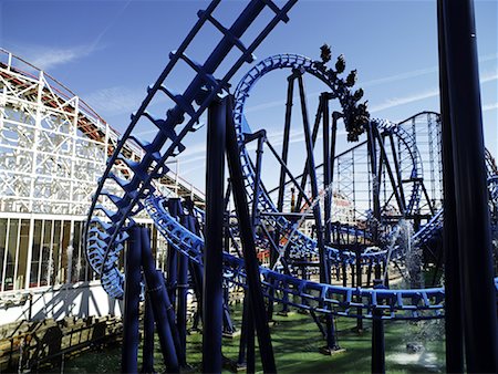 Roller Coaster, Blackpool, England Foto de stock - Con derechos protegidos, Código: 700-02046443