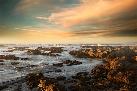 Rocky Shoreline, Near Pebble Beach, North California, USA Foto de stock - Con derechos protegidos, Código: 700-02046464