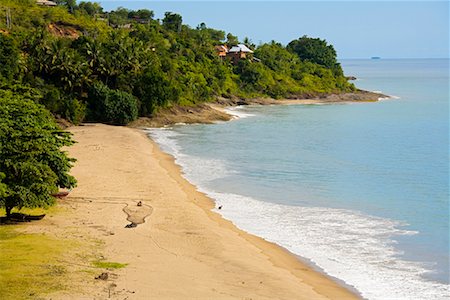 Overview of Beach, West Sumatra, Indonesia Stock Photo - Rights-Managed, Code: 700-02046624