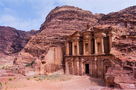 Das Kloster, Petra, Arava, Jordanien Stockbilder - Lizenzpflichtiges, Bildnummer: 700-02046787