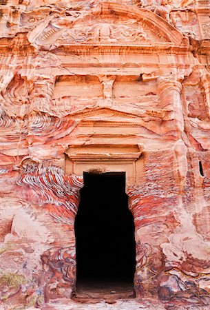 Sextus Florentinus Arabah tombe, Petra, Jordanie Photographie de stock - Rights-Managed, Code: 700-02046796