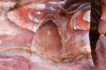 Sandstein, Petra, Arava, Jordanien Stockbilder - Lizenzpflichtiges, Bildnummer: 700-02046797