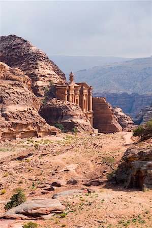 The Monastery, Petra, Arabah, Jordan Stock Photo - Rights-Managed, Code: 700-02046793