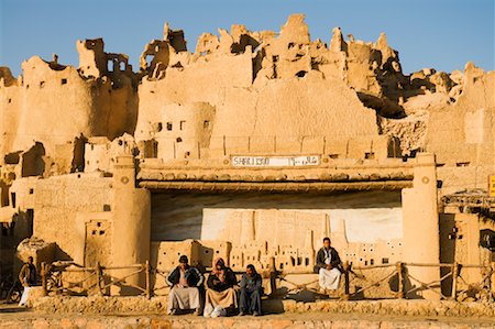 Ruins of Shali, Siwa Oasis, Western Desert, Egypt Stock Photo - Rights-Managed, Code: 700-02046851