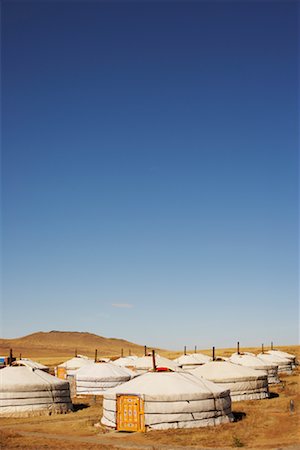 simsearch:862-03364546,k - Rows of Yurts, Mongolia Stock Photo - Rights-Managed, Code: 700-02046975