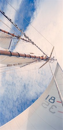 Derwent Hunter Tall Ship, Whitsunday Islands, Great Barrier Reef, Australia Stock Photo - Rights-Managed, Code: 700-02056194