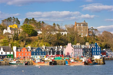 scottish fishing boats - Tobermory, Argyll and Bute, Isle of Mull, Inner Hebrides, Scotland Stock Photo - Rights-Managed, Code: 700-02071115