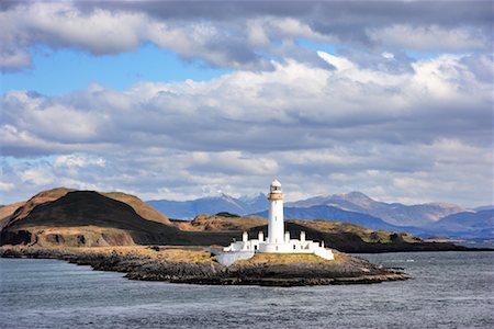 simsearch:700-01788594,k - Lismore Lighthouse, Island of Lismore, Argyll and Bute, Inner Hebrides, Scotland, UK Foto de stock - Direito Controlado, Número: 700-02071221