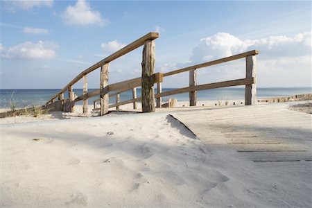 Chemin d'accès à la plage, Niendorf, Schleswig-Holstein, Allemagne Photographie de stock - Rights-Managed, Code: 700-02071335