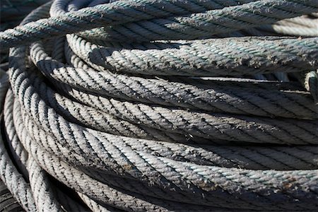 spesso - Coiled Rope Fotografie stock - Rights-Managed, Codice: 700-02071349