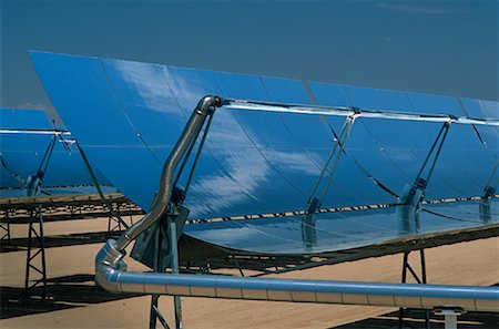 Centrale solaire, Mojave Desert, California, USA Photographie de stock - Rights-Managed, Code: 700-02080083