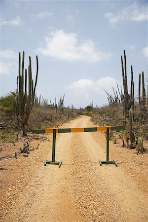 Barrier, Washington-Slagbaai National Park, Bonaire, Netherlands Antilles Stock Photo - Rights-Managed, Code: 700-02080344