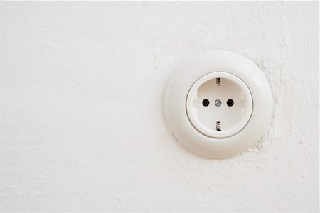 power outlet - Electrical Socket, Hamburg, Germany Stock Photo - Rights-Managed, Code: 700-02080362