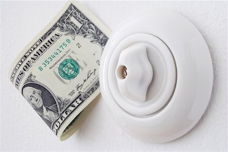 simsearch:600-00065203,k - Light Switch and American Dollar Stock Photo - Rights-Managed, Code: 700-02080397