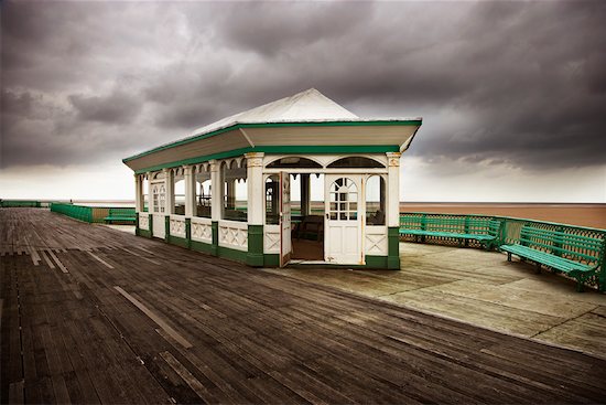 Victorian Pier, Wales, UK Stock Photo - Premium Rights-Managed, Artist: George Simhoni, Image code: 700-02080620