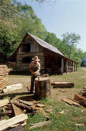 farm worker - The Homeplace, Land Between the Lakes, Tennessee Stock Photo - Rights-Managed, Code: 700-02080746