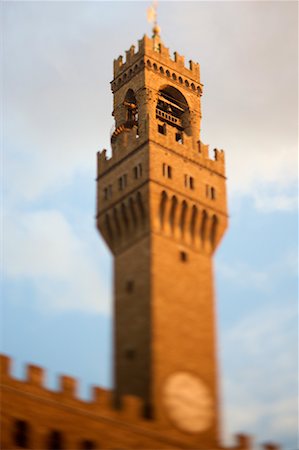 palazzo vecchio - Clock Tower, Palazzo Vecchio, Florence, Italy Foto de stock - Con derechos protegidos, Código: 700-02080755