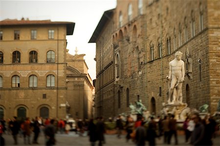 Piazza della Signoria, Florence, Italie Photographie de stock - Rights-Managed, Code: 700-02080756