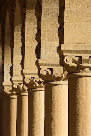 school building nobody - Close-ups of Pillars, Stanford University, California, USA Stock Photo - Rights-Managed, Code: 700-02080924