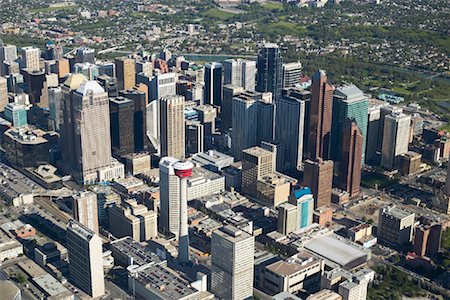 expansión - Aerial of Calgary, Alberta, Canada Foto de stock - Con derechos protegidos, Código: 700-02080975