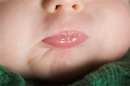 sulk boy - Close-up of Baby's Mouth Stock Photo - Rights-Managed, Code: 700-02082097