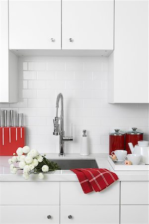 empty kitchen - Interior of Kitchen Stock Photo - Rights-Managed, Code: 700-02125475