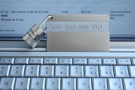 Online Credit Card Security Foto de stock - Con derechos protegidos, Código: 700-02125708