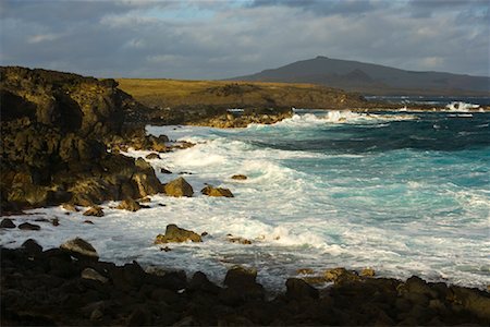 Beach, Easter Island, Chile Stock Photo - Rights-Managed, Code: 700-02128884