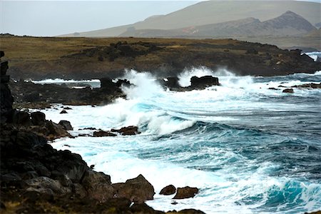 Beach, Easter Island, Chile Stock Photo - Rights-Managed, Code: 700-02128880