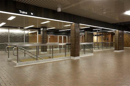 subway station - Subway Station, Scarborough, Ontario, Canada Stock Photo - Rights-Managed, Code: 700-02129151