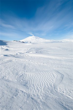 ross ice shelf - Ross Ice Shelf and Mount Erebus, Near McMurdo Station, Ross Island McMurdo Sound, Ross Sea, Ross Dependency, Antarctica Stock Photo - Rights-Managed, Code: 700-02121080