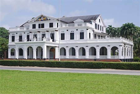 suriname - Palais présidentiel, Paramaribo, Suriname Photographie de stock - Rights-Managed, Code: 700-02121556