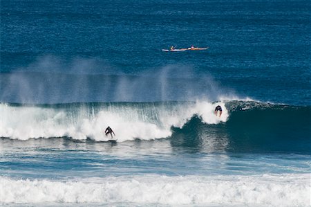 surfer and wave - Surfers, Prevelly Park, Margaret River, Western Australia, Australia Stock Photo - Rights-Managed, Code: 700-02121611