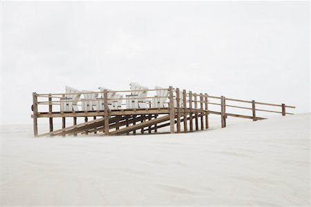 stacked wood - Boardwalk on Beach, St Peter-Ording, Nordfriesland, Schleswig-Holstein, Germany Stock Photo - Rights-Managed, Code: 700-02130454