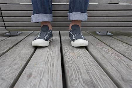 feet with sneakers - Close-up of Man's Feet, St Peter-Ording, Nordfriesland, Schleswig-Holstein Germany Stock Photo - Rights-Managed, Code: 700-02130487