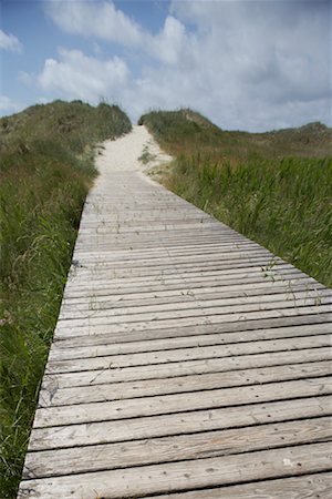 sandy path - Boardwalk, St Peter-Ording, Nordfriesland, Schleswig-Holstein Germany Stock Photo - Rights-Managed, Code: 700-02130502