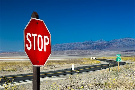 Scenic View Road Signs Stock Photos Page 1 Masterfile