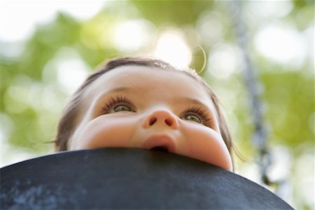 Baby in Swing Stock Photo - Rights-Managed, Code: 700-02156608