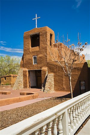 santa fe new mexico tourism - San Miguel Mission, Santa Fe, New Mexico, USA Stock Photo - Rights-Managed, Code: 700-02175676