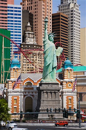 New York New York Hotel &amp; Casino, Paradise, Las Vegas, Nevada, USA Photographie de stock - Rights-Managed, Code: 700-02175834