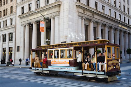 street vintage retro san francisco - Tramway de San Francisco, Californie, USA Photographie de stock - Rights-Managed, Code: 700-02175854