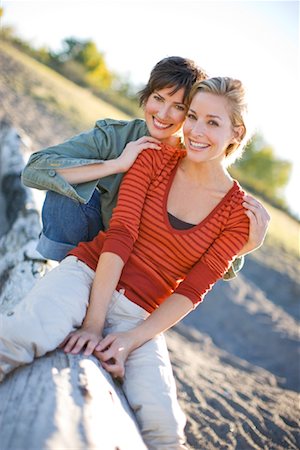 Portrait of Two Women Stock Photo - Rights-Managed, Code: 700-02176012