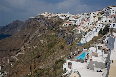 Thira, Santorin, Grèce Photographie de stock - Rights-Managed, Code: 700-02176096