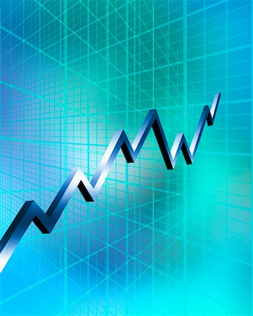 stock market - Graph Stock Photo - Rights-Managed, Code: 700-02176696