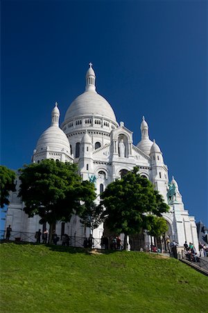 simsearch:700-08059895,k - La Basilique du Sacre Coeur, Paris, France Stock Photo - Rights-Managed, Code: 700-02200040