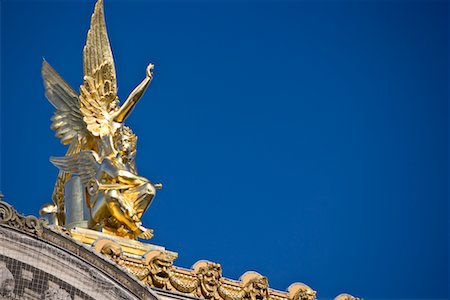 Golden Statue, Opera Garnier, Paris, France Foto de stock - Con derechos protegidos, Código: 700-02200055
